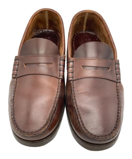 PARABOOT（パラブーツ）PARABOOT (パラブーツ) コローローファー ブラウン サイズ:6 1/2の古着・服飾アイテム