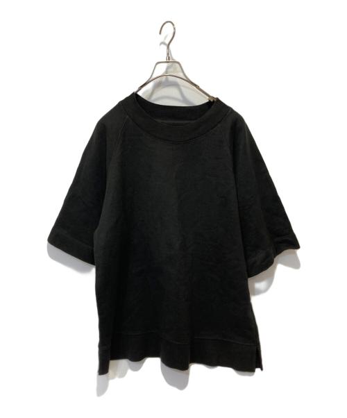 MHL（エムエイチエル）MHL (エムエイチエル) DRY LOOPBACK JERSEY ブラック サイズ:Ｌの古着・服飾アイテム