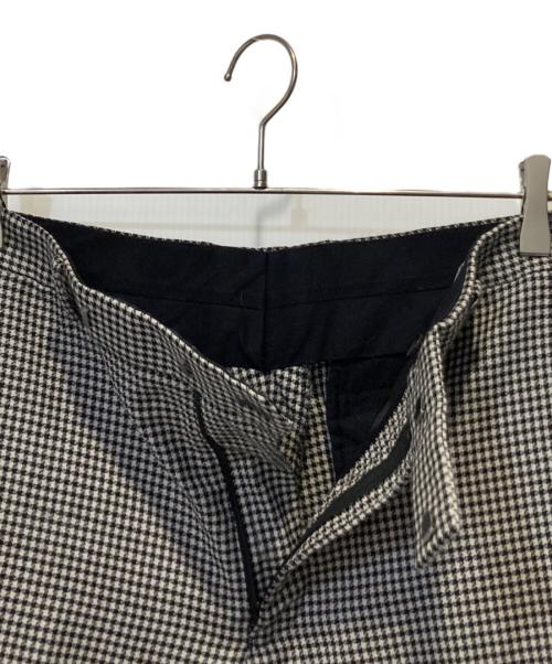 LITTLEBIG（リトルビッグ）LITTLEBIG (リトルビッグ) Houndstooth Double Breasted Jacket ホワイト×ブラック サイズ:46の古着・服飾アイテム