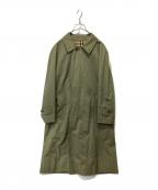 Burberry'sバーバリー）の古着「ステンカラーコート」｜グリーン