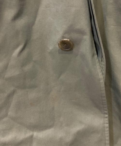 Burberry's（バーバリー）Burberry's (バーバリーズ) ステンカラーコート グリーン サイズ:表記無しの古着・服飾アイテム