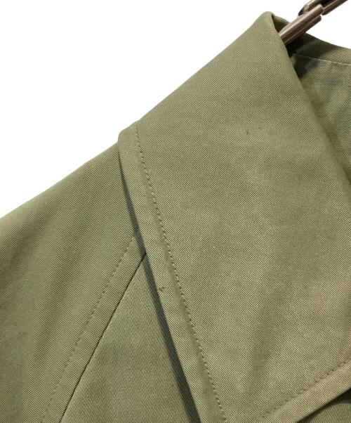 Burberry's（バーバリー）Burberry's (バーバリーズ) ステンカラーコート グリーン サイズ:表記無しの古着・服飾アイテム