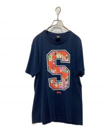stussy（ステューシー）の古着「プリントTシャツ」｜ネイビー