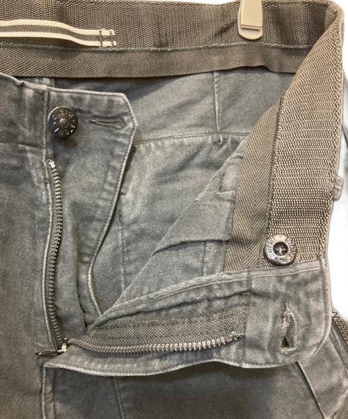 STONE ISLAND（ストーンアイランド）STONE ISLAND (ストーンアイランド) コットンチノパンツ ブラック サイズ:34の古着・服飾アイテム