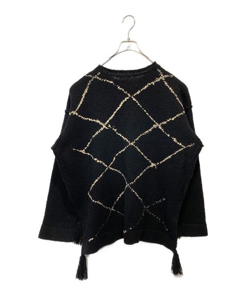 ANITAYA（ー）ANITAYA (ー) ニット ブラック サイズ:１の古着・服飾アイテム