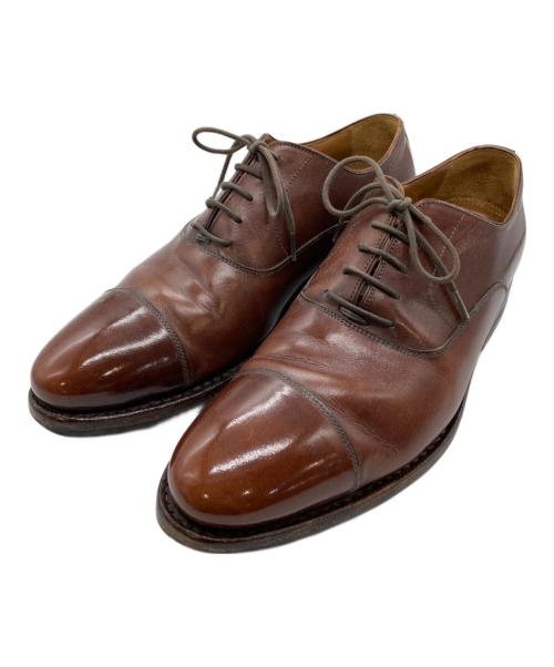 Jalan Sriwijaya（ジャランスリウァヤ）Jalan Sriwijaya (ジャランスリウァヤ) レザーシューズ ブラウン サイズ:5 1/2の古着・服飾アイテム