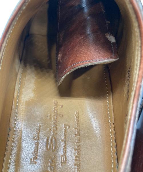 Jalan Sriwijaya（ジャランスリウァヤ）Jalan Sriwijaya (ジャランスリウァヤ) レザーシューズ ブラウン サイズ:5 1/2の古着・服飾アイテム