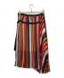sacai (サカイ) プリーツストライプスカート マルチカラー サイズ:１：13000円