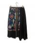 sacai (サカイ) プリーツ総柄スカート ネイビー サイズ:１：15000円