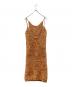 styling/ (スタイリング) ミックスラメニットキャミワンピース オレンジ サイズ:F：6000円