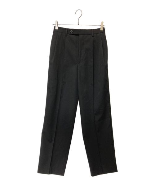 AURALEE（オーラリー）AURALEE (オーラリー) LIGHT WOOL MAX GABARDINE SLACKS ブラック サイズ:1の古着・服飾アイテム