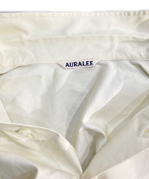 AURALEE（オーラリー）AURALEE (オーラリー) FINX TWILL BIG SHIRT ライトイエロー サイズ:3の古着・服飾アイテム