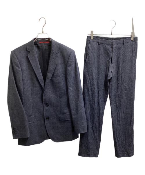 HUGO BOSS（ヒューゴ ボス）HUGO BOSS (ヒューゴ ボス) セットアップスーツ ブラック サイズ:44の古着・服飾アイテム