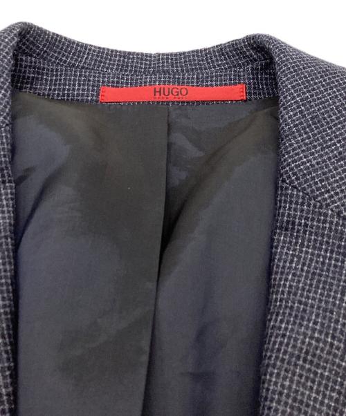 HUGO BOSS（ヒューゴ ボス）HUGO BOSS (ヒューゴ ボス) セットアップスーツ ブラック サイズ:44の古着・服飾アイテム