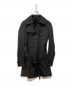 MIU MIUミュウミュウ）の古着「トレンチコート」｜ブラック