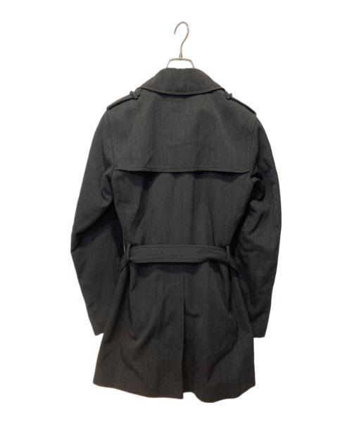 MIU MIU（ミュウミュウ）MIU MIU (ミュウミュウ) トレンチコート ブラック サイズ:44の古着・服飾アイテム