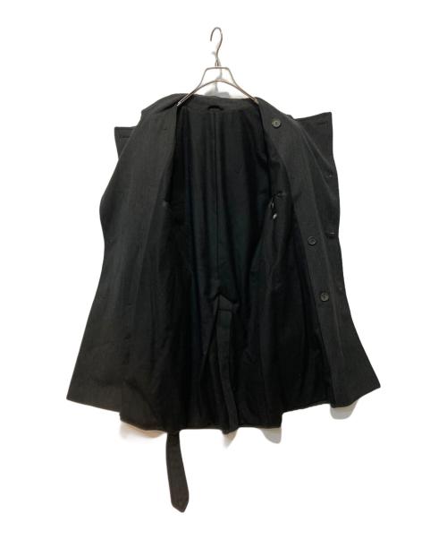 MIU MIU（ミュウミュウ）MIU MIU (ミュウミュウ) トレンチコート ブラック サイズ:44の古着・服飾アイテム