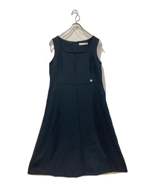 Jolie mignon（ジョリ―ミニョン）jolie mignon (ジョリ―ミニョン) ノースリーブワンピース ブラック サイズ:36の古着・服飾アイテム