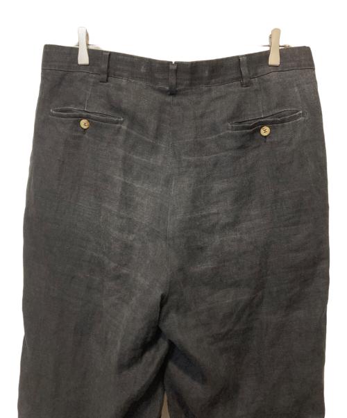 POLO RALPH LAUREN（ポロ・ラルフローレン）POLO RALPH LAUREN (ポロ・ラルフローレン) リネンパンツ ブラック サイズ:36の古着・服飾アイテム