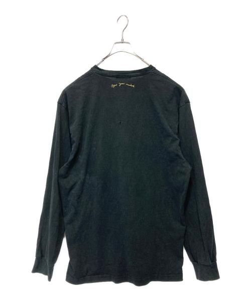 UNDERCOVER（アンダーカバー）UNDERCOVER (アンダーカバー) 22SS パッチ＆刺繍BD天竺LSTEE WORKSHOP2 ロンT ブラック サイズ:５の古着・服飾アイテム