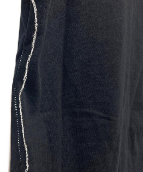 KOZABURO（コウザブロウ）KOZABURO (コウザブロウ) CAP STITCH DRAW EDGE TANK ブラック サイズ:2の古着・服飾アイテム