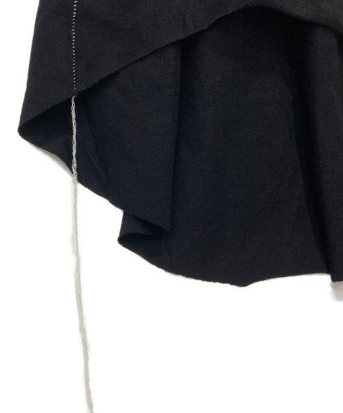 KOZABURO（コウザブロウ）KOZABURO (コウザブロウ) CAP STITCH DRAW EDGE TANK ブラック サイズ:2の古着・服飾アイテム