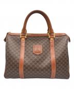 CELINEセリーヌ）の古着「ミニボストンバッグ」｜ブラウン