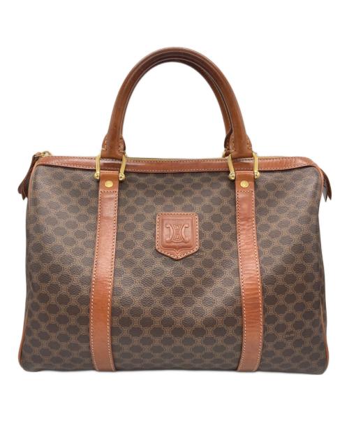 CELINE（セリーヌ）CELINE (セリーヌ) ミニボストンバッグ ブラウンの古着・服飾アイテム