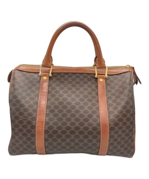 CELINE（セリーヌ）CELINE (セリーヌ) ミニボストンバッグ ブラウンの古着・服飾アイテム