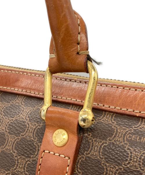 CELINE（セリーヌ）CELINE (セリーヌ) ミニボストンバッグ ブラウンの古着・服飾アイテム