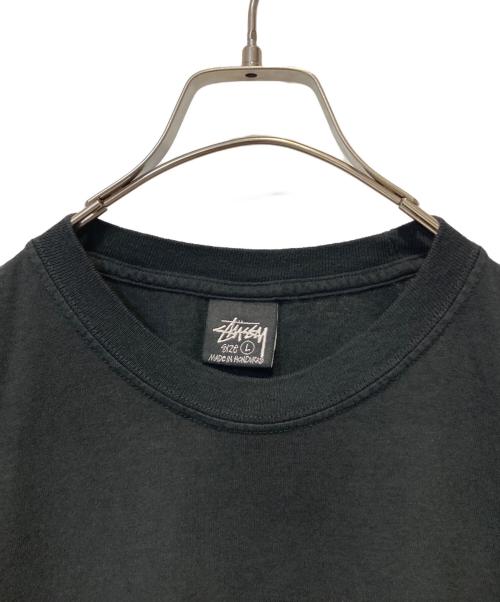 stussy（ステューシー）stussy (ステューシー) ロゴTシャツ ブラック サイズ:Ｌの古着・服飾アイテム