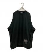 UNDERCOVERアンダーカバー）の古着「ミニウラケネームコラージュルーズSWEAT」｜ブラック