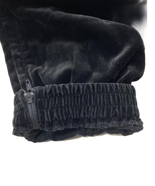 WACKO MARIA（ワコマリア）WACKO MARIA (ワコマリア) VELOUR PANTS ブラック サイズ:Mの古着・服飾アイテム
