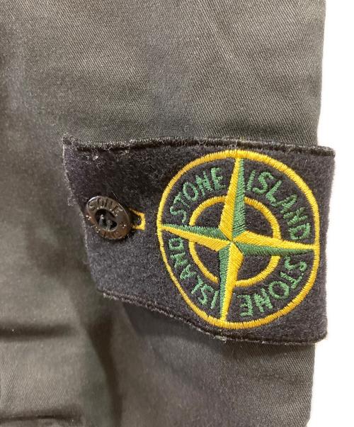STONE ISLAND（ストーンアイランド）STONE ISLAND (ストーンアイランド) ウォッシャブル加工ストレットカーゴパンツ ブラック サイズ:W30の古着・服飾アイテム