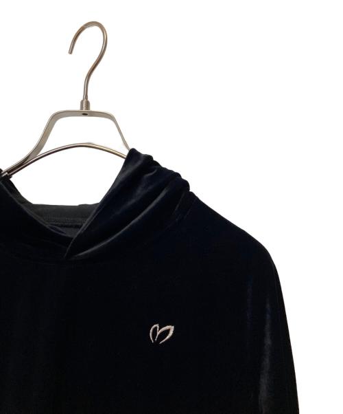 MASTER BUNNY EDITION（マスターバニーエディション）MASTER BUNNY EDITION (マスターバニーエディション) ベロアワンピース ブラック サイズ:FREEの古着・服飾アイテム