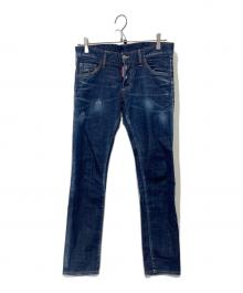 DSQUARED2（ディースクエアード）の古着「デニムパンツ」｜インディゴ