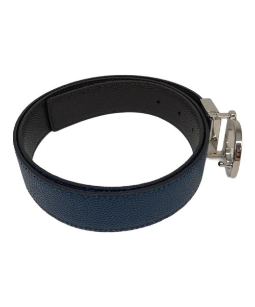 Salvatore Ferragamo（サルヴァトーレ フェラガモ）Salvatore Ferragamo (サルヴァトーレ フェラガモ) ベルト ネイビーの古着・服飾アイテム