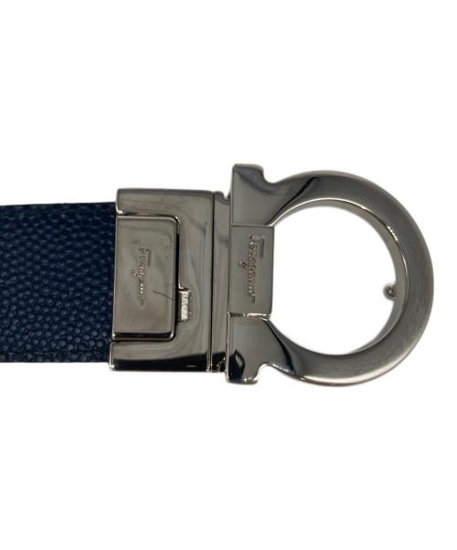 Salvatore Ferragamo（サルヴァトーレ フェラガモ）Salvatore Ferragamo (サルヴァトーレ フェラガモ) ベルト ネイビーの古着・服飾アイテム