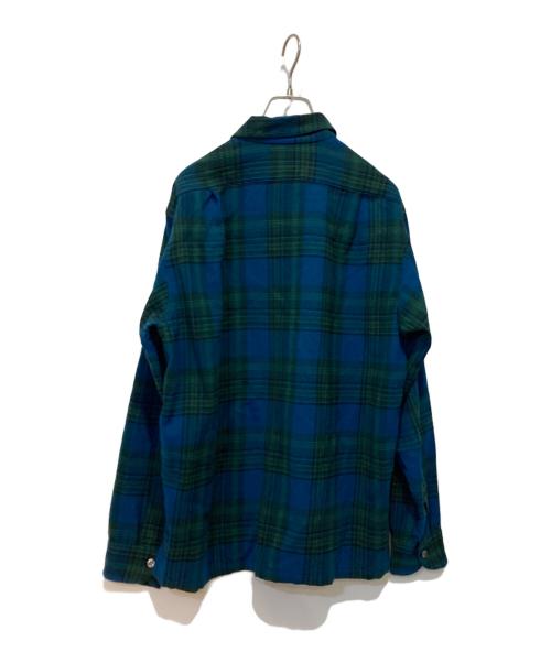 PENDLETON（ペンドルトン）PENDLETON (ペンドルトン) ウールチェックシャツ グリーン サイズ:Ｍの古着・服飾アイテム