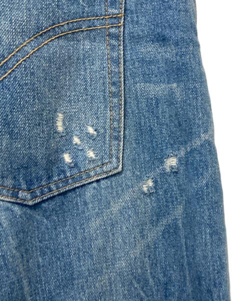 simple project（シンプルプロジェクト）simple project (シンプルプロジェクト) デニムパンツ インディゴ サイズ:Ｌの古着・服飾アイテム