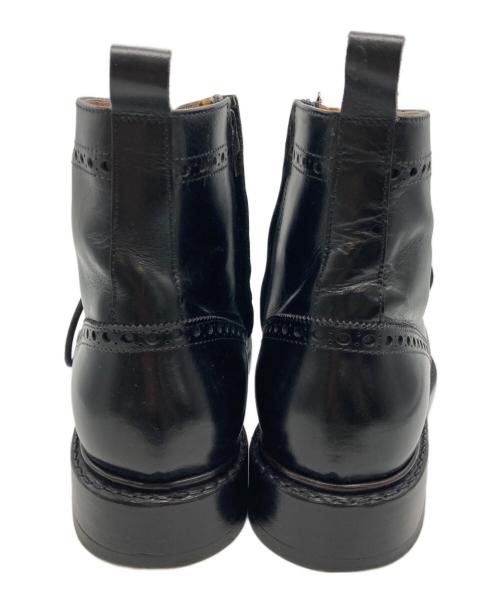 Jalan Sriwijaya（ジャランスリウァヤ）Jalan Sriwijaya (ジャランスリウァヤ) レースアップブーツ ブラック サイズ:6の古着・服飾アイテム