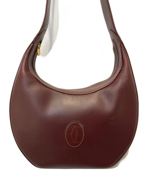 Cartier（カルティエ）Cartier (カルティエ) ワンショルダーバッグ レッドの古着・服飾アイテム