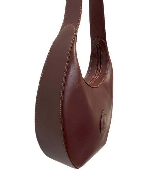 Cartier（カルティエ）Cartier (カルティエ) ワンショルダーバッグ レッドの古着・服飾アイテム