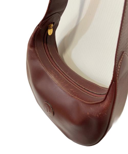 Cartier（カルティエ）Cartier (カルティエ) ワンショルダーバッグ レッドの古着・服飾アイテム