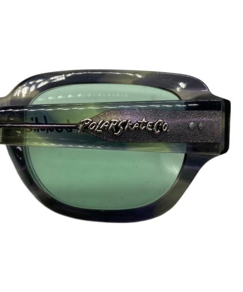 POLAR SKATE CO.（ポーラースケートカンパニー）POLAR SKATE CO. (ポーラースケートカンパニー) SUN BUDDIES (サン バディーズ) サングラス ブラックの古着・服飾アイテム