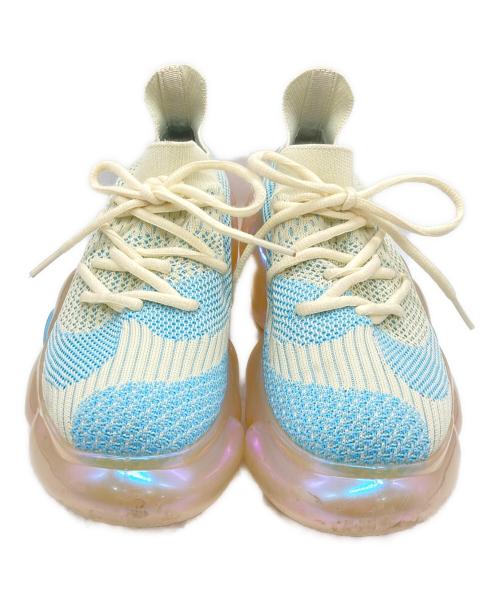 grounds（グラウンズ）grounds (グラウンズ) MOOPIE AURORA ブルー×ベージュ サイズ:22の古着・服飾アイテム