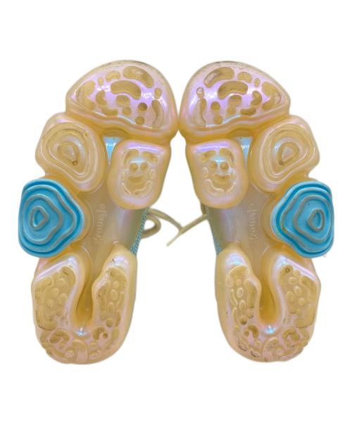 grounds（グラウンズ）grounds (グラウンズ) MOOPIE AURORA ブルー×ベージュ サイズ:22の古着・服飾アイテム