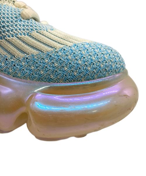 grounds（グラウンズ）grounds (グラウンズ) MOOPIE AURORA ブルー×ベージュ サイズ:22の古着・服飾アイテム