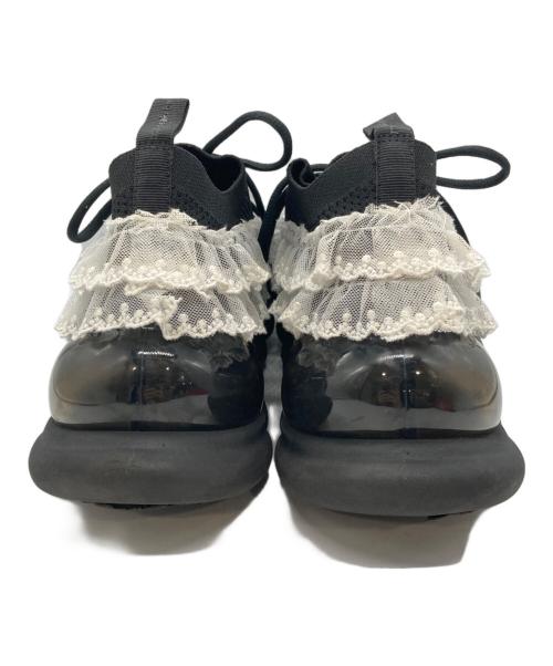 Mikio Sakabe（ミキオサカベ）MIKIO SAKABE (ミキオサカベ) Ark Lace ブラック サイズ:22の古着・服飾アイテム