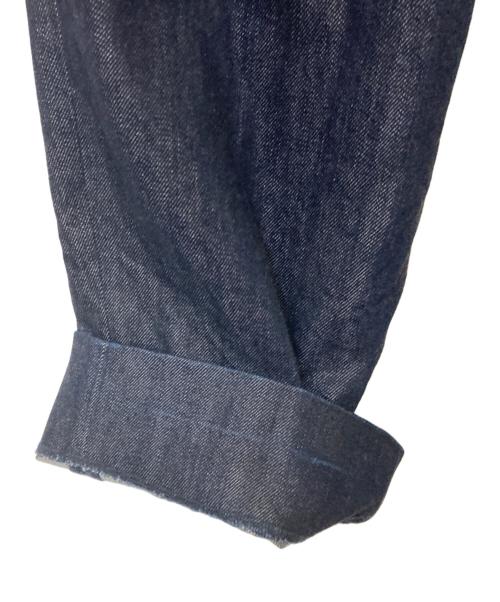 KIJI（キジ）KIJI (キジ) KAYAデニムスラックス インディゴ サイズ:3の古着・服飾アイテム